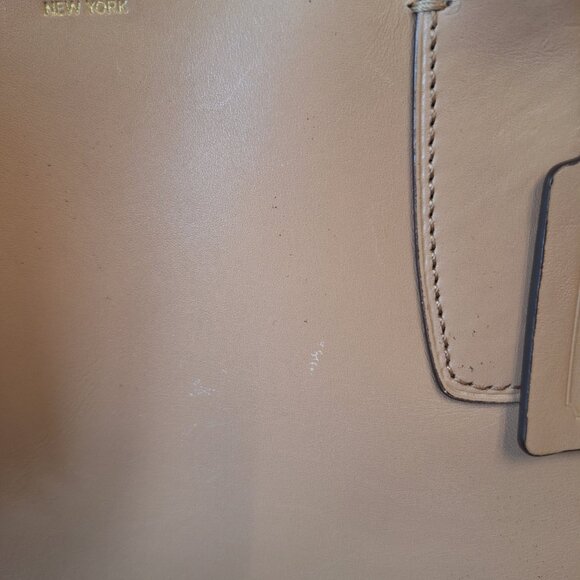 Coach Legacy Candace Sand Beige Leather Carryall Satchel K1249-24201 - Picture 2 of 7